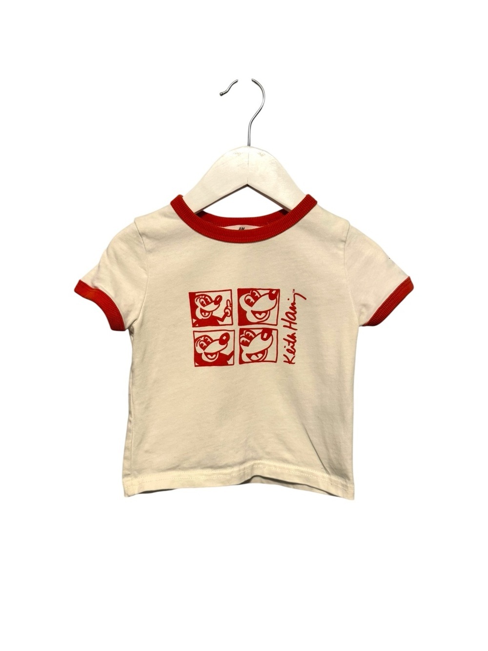 ⭐️ 5/$30 H&M Kids Keith Haring Disney T-Shirt size 3/4T